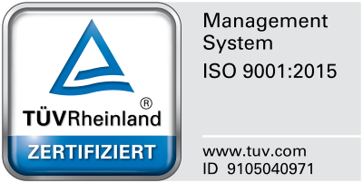 TÜV Certificate ISO 9001