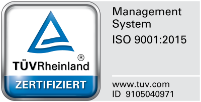 TÜV Zertifiziert ISO 9001