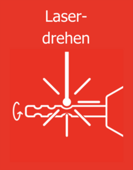 Laserdrehen