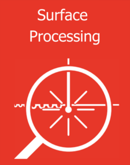 Surface processing with laser