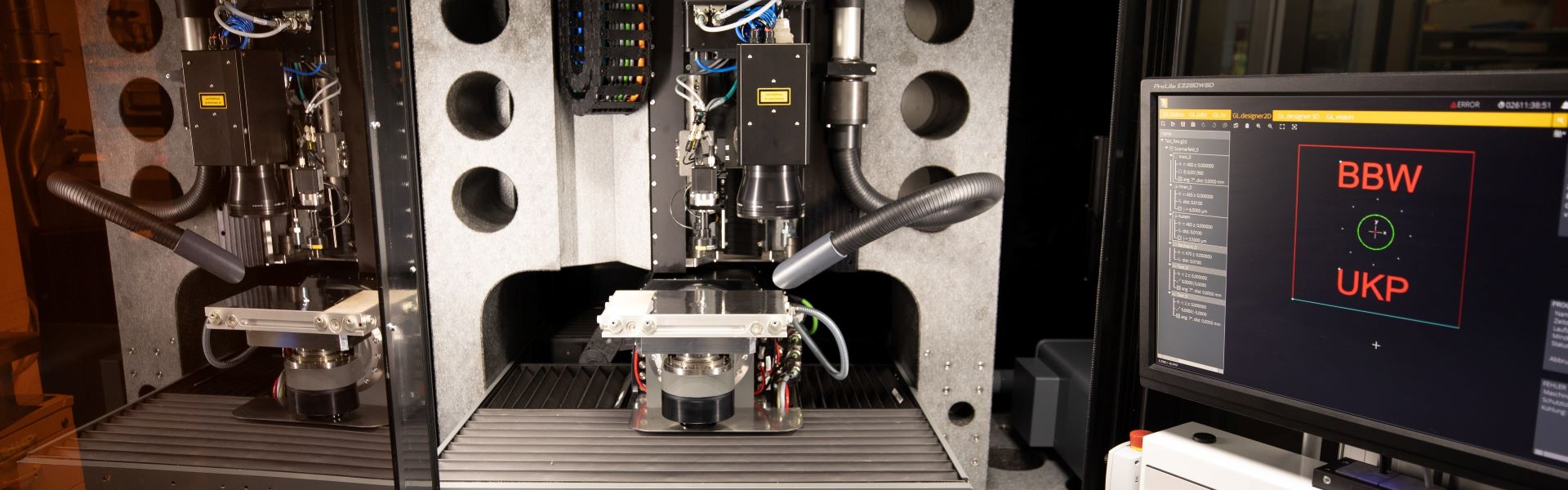 BBW Lasertechnik UKP-Bearbeitung im Bereich Lasermaterialbearbeitung